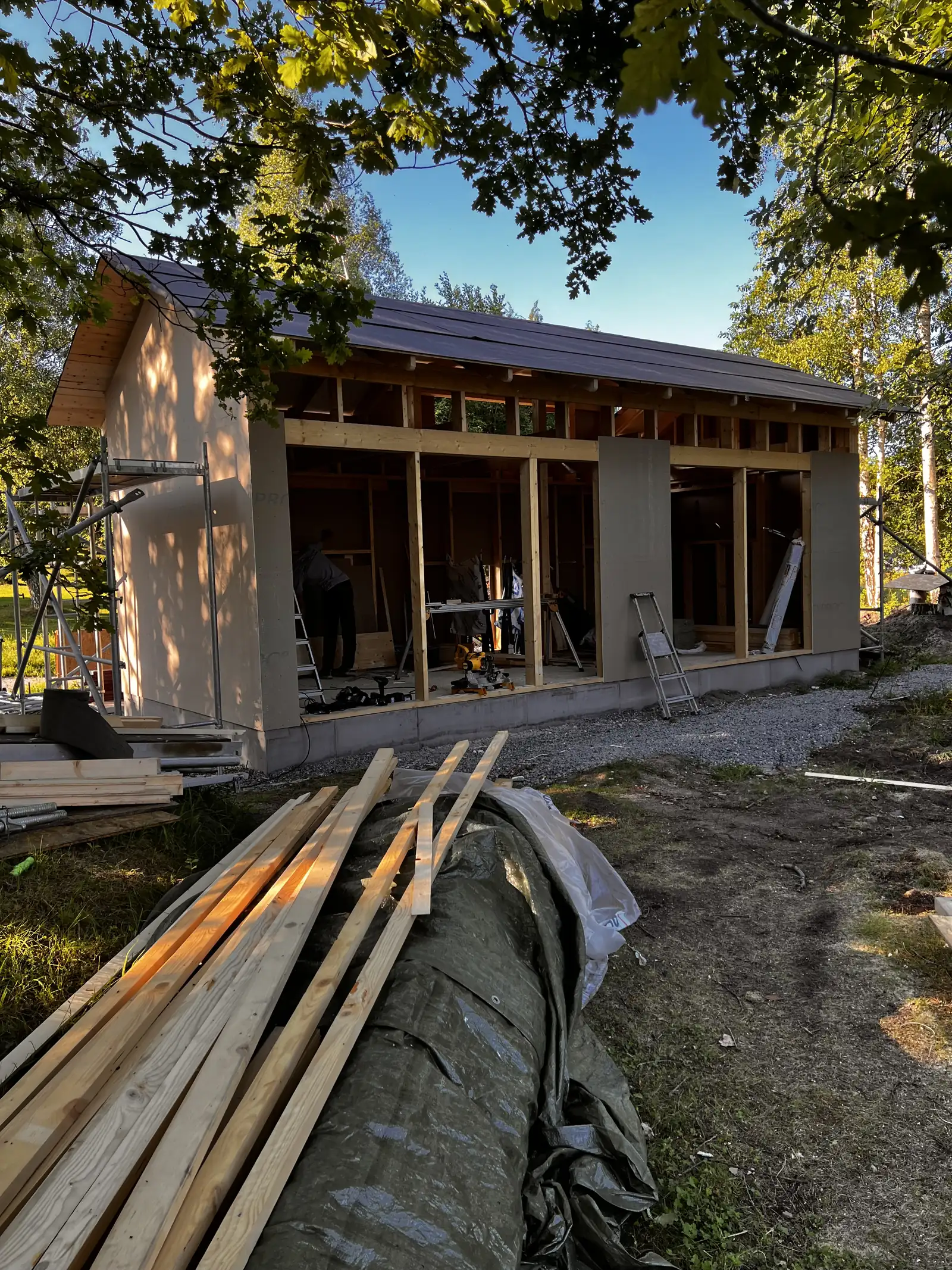 Attefallshus på 30 kvm: planlösning som utnyttjar ytan