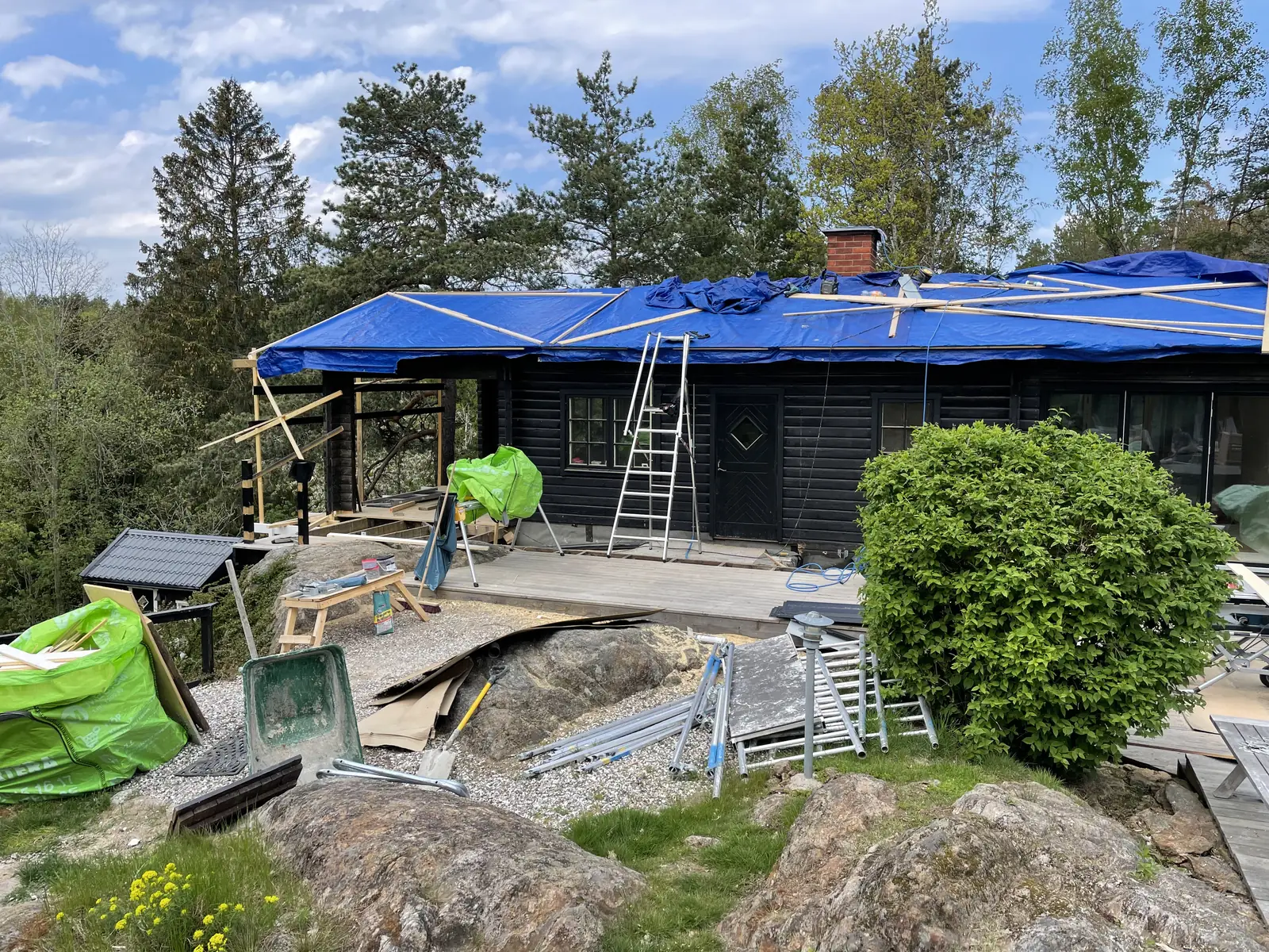 Byggprojekt utfört av Byggberga i Stockholm
